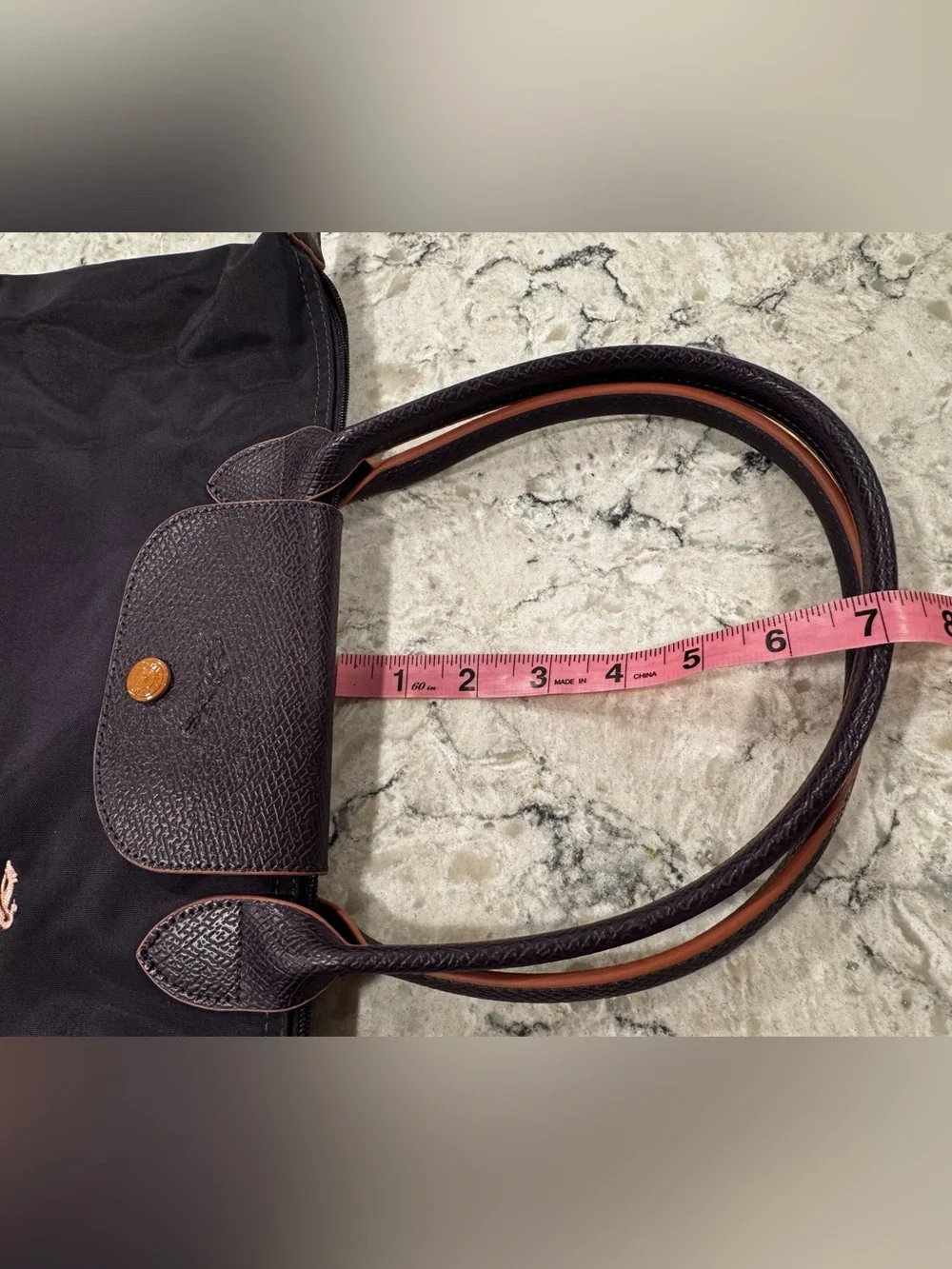 Longchamp Tote Bag LONGCHAMP Le Pliage Bilberry Purple EUC